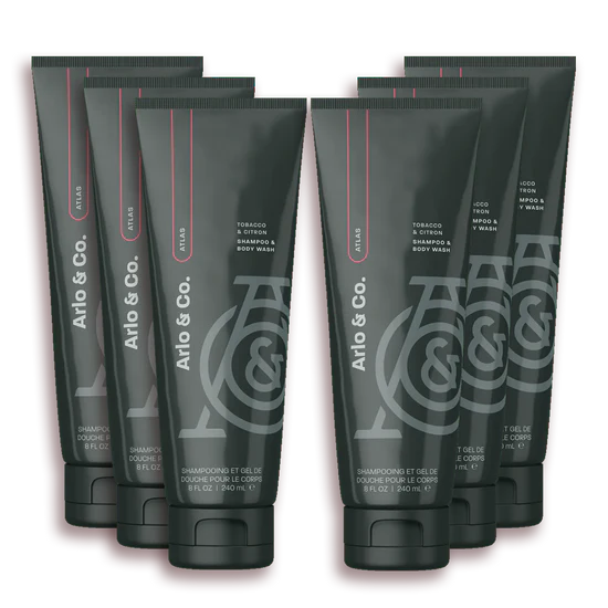 Shampoo & Body Wash - Atlas 6 Pack