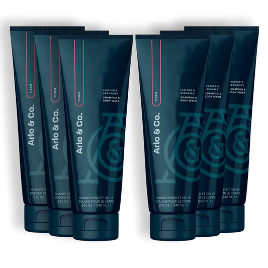 Shampoo & Body Wash - Titan 6 Pack