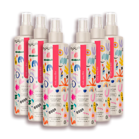 Hydrating Body Oil - Truly Sexy Flirt 6 Pack