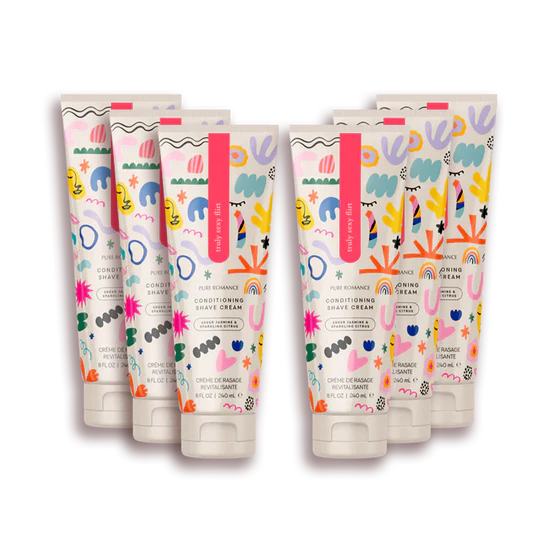 Conditioning Shave Cream - Truly Sexy Flirt 6 Pack