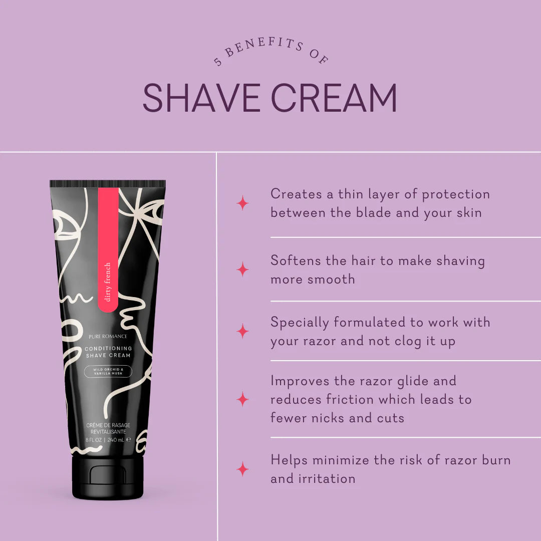 Conditioning Shave Cream - Dirty French 6 Pack