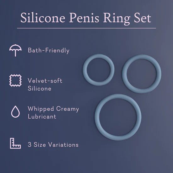 Silicone Penis Ring Set