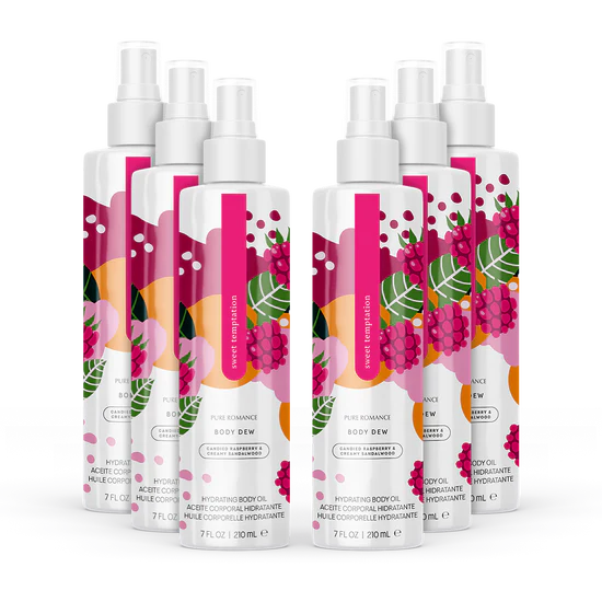 Hydrating Body Oil - Sweet Temptation 6 Pack