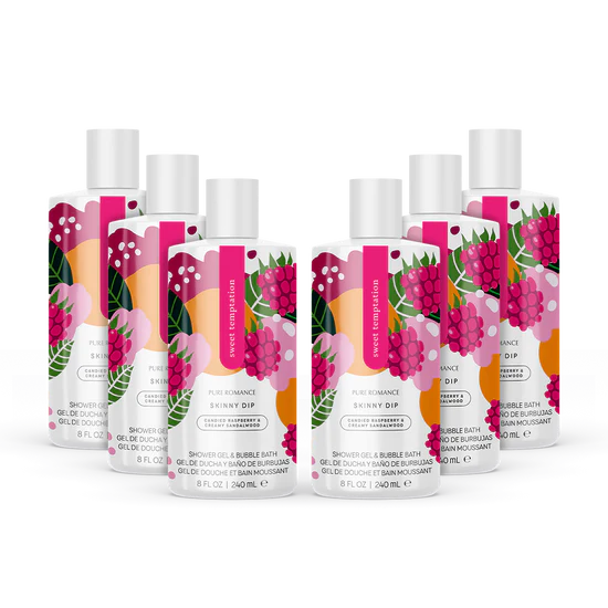 Shower Gel & Bubble Bath - Sweet Temptation 6 Pack